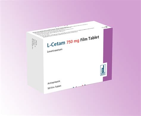 L-cetam 750 Mg 50 Film Tablet