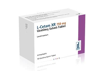 L-cetam Xr 750 Mg 50 Uzatilmis Salimli Tablet