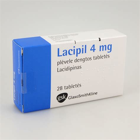 Lacipil 4 Mg 28 Tablet