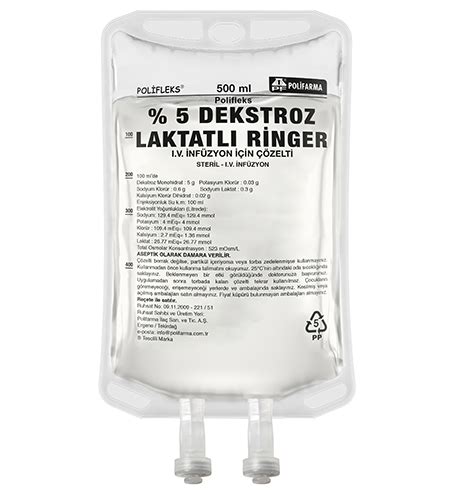 Lafleks Laktatli Ringer Solusyonu 100 Ml (setli)