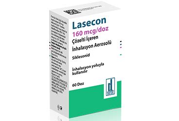 Lasecon 160 Mcg/doz Cozelti Iceren Inhalasyon Aersolu (60 Doz) Fiyatı