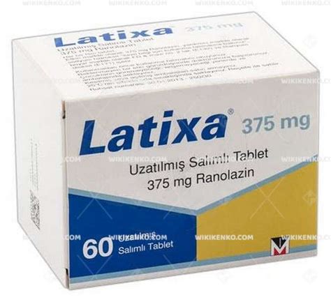 Latixa 375 Mg Uzatilmis Salimli 60 Tablet