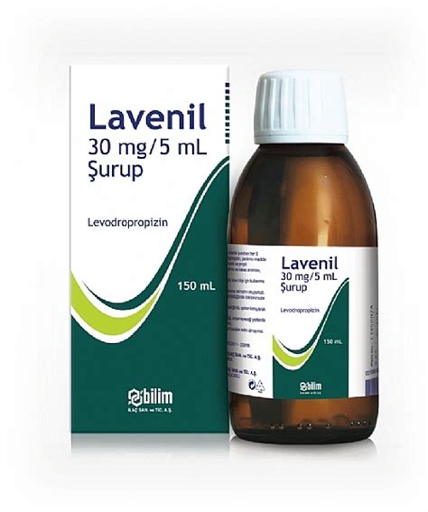 Lavenil 30 Mg/5 Ml 150 Ml Surup Fiyatı