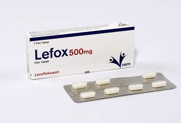 Lefox 500 Mg 7 Film Tablet