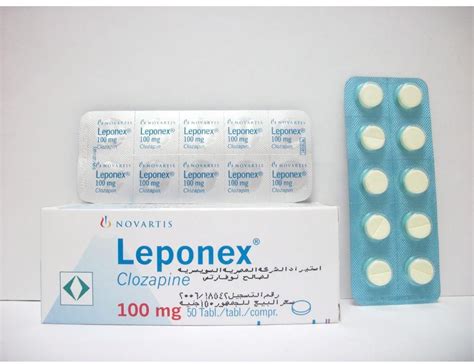 Leponex 100 Mg 50 Tablet