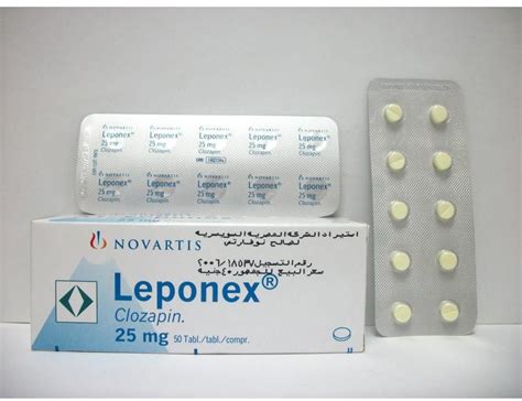 Leponex 25 Mg 50 Tablet