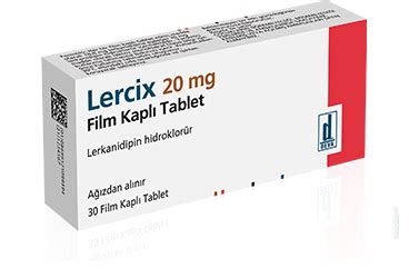 Lercix 20 Mg Film Kapli Tablet (30 Tablet)