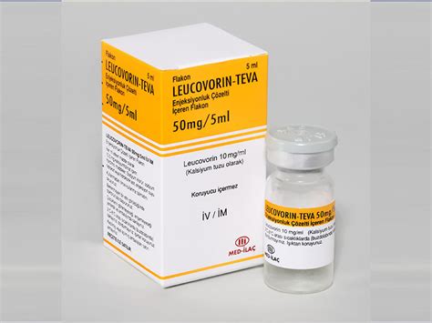 Leucovorin-teva 50 Mg 1 Flakon Fiyatı