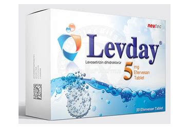 Levday 5 Mg 20 Efervesan Tablet
