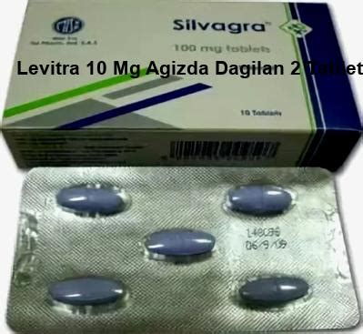 Levitra 10 Mg Agizda Dagilan 2 Tablet