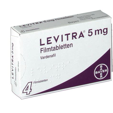 Levitra 5 Mg 4 Film Tablet