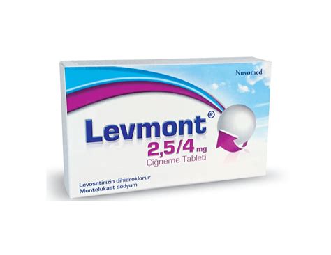 Levmont 2,5/4 Mg Toz Iceren Sase (90 Sase)