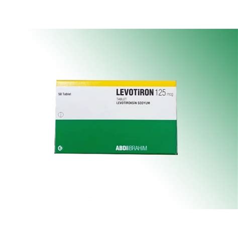 Levotiron 125 Mcg 50 Tablet