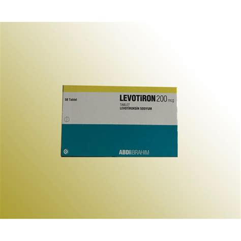 Levotiron 200 Mcg 50 Tablet