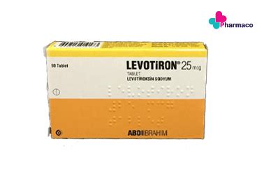 Levotiron 25 Mcg 50 Tablet