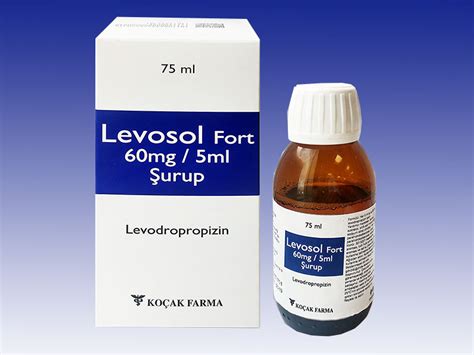 Levozopin Fort 60 Mg/5 Ml 75 Ml Surup