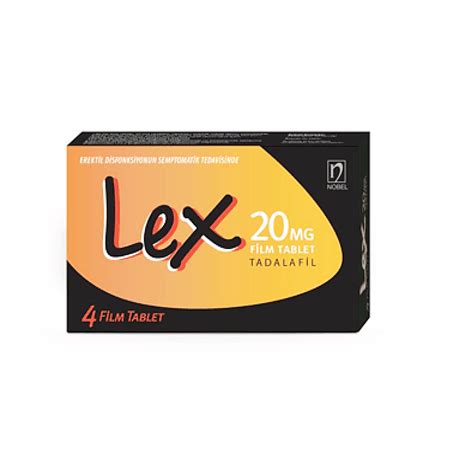 Lex 20 Mg 4 Film Tablet