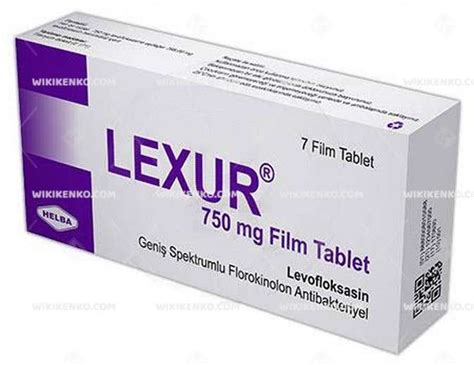 Lexur 750 Mg 7 Film Tablet Fiyatı