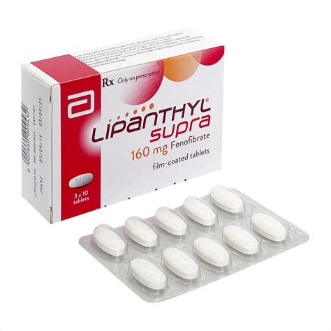 Lipanthyl 160 Mg 30 Film Tablet