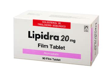 Lipidra 20 Mg 90 Film Tablet