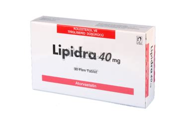 Lipidra 40 Mg 30 Film Tablet Fiyatı