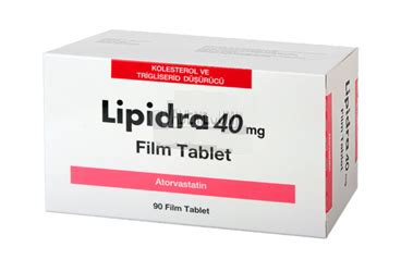 Lipidra 40 Mg 90 Film Tablet Fiyatı