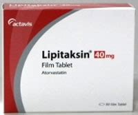 Lipitaksin 40 Mg 90 Film Tablet