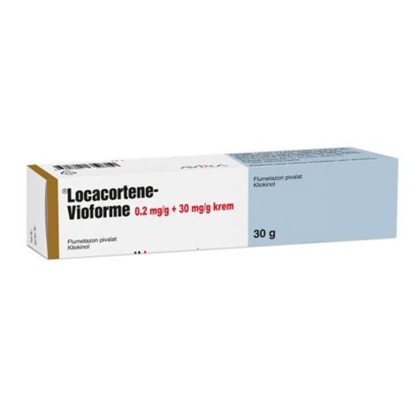 Locacortene-vioforme 0.2 Mg/g+30 Mg/g Krem (30 G) Fiyatı