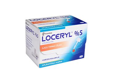 Loceryl %5 Ilacli Tirnak Cilasi 2.5 Ml Fiyatı