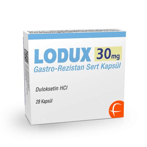Lodux 30 Mg Gastro-rezistan Sert Kapsul (28 Kapsul) Fiyatı