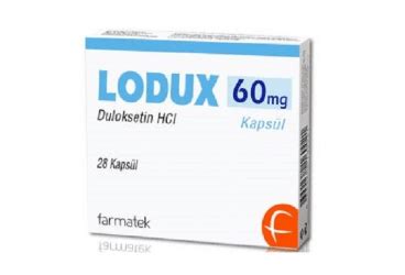 Lodux 60 Mg Gastro-rezistan Sert Kapsul (28 Kapsul) Fiyatı