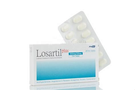Losartil Plus 100 Mg/25mg 28 Film Tablet
