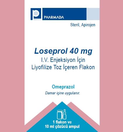 Loseprol 40 Mg Iv Enjeksiyon Icin Liyofilize Toz Iceren Flakon