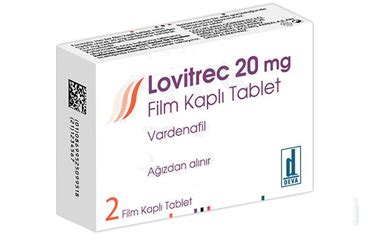 Lovitrec 20 Mg Film Kapli Tablet (4 Tablet)
