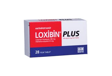 Loxibin Plus 100 Mg/25 Mg 28 Film Tablet