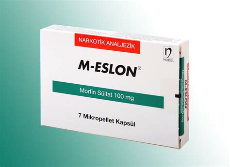 M-eslon 100 Mg 7 Mikropellet Kapsul