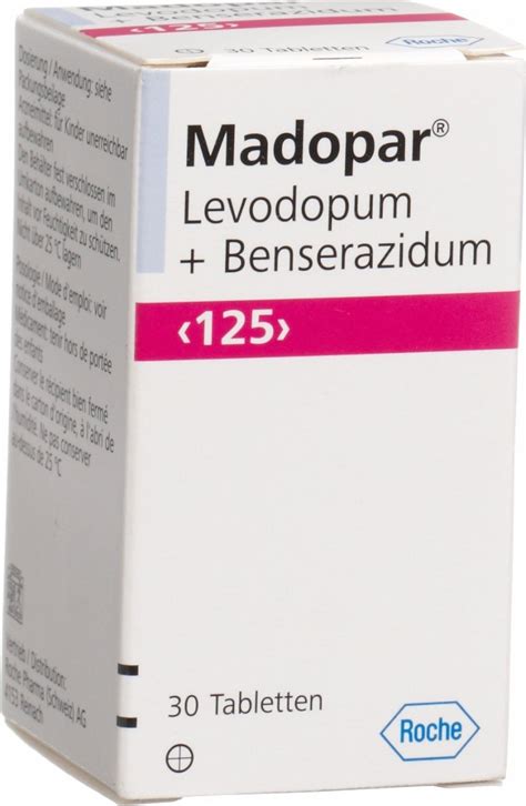 Madopar 125 Mg 30 Tablet
