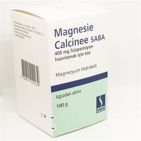 Magnesie Calcinee Lafar100 G Toz Fiyatı