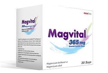 Magvital 365 Mg Granul Iceren Sase (30 Sase) Fiyatı