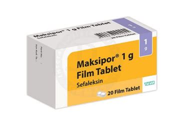 Maksipor 1 Gr 20 Film Tablet Fiyatı