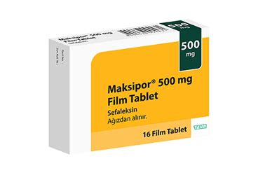 Maksipor 500 Mg 16 Film Tablet Fiyatı