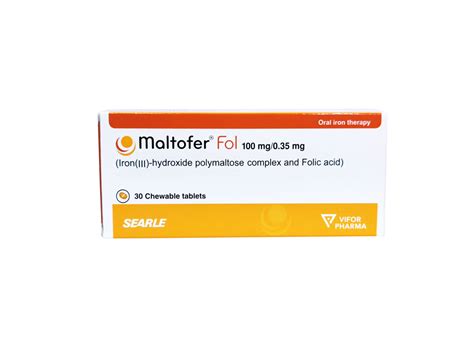 Maltofer Fol 100 Mg / 0.35 Mg 30 Tablet--maltofer Fol 30 Tablet