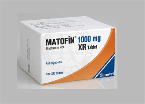 Matofin 1000 Mg 100 Xr Tablet Fiyatı