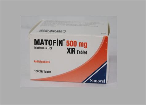 Matofin 500 Mg 100 Xr Tablet Fiyatı