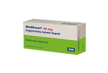 Medikinet 40 Mg Degistirilmis Salimli Kapsul (30 Kapsul) Fiyatı