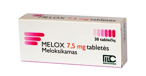 Melox 7,5 Mg 30 Tablet