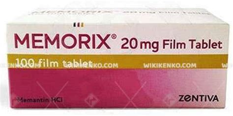 Memorix 20 Mg 100 Film Tablet