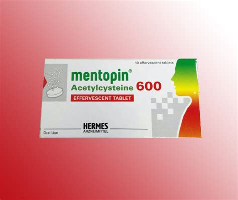 Mentopin 600 Mg 30 Effervesan Tablet