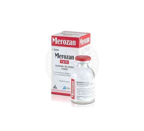 Merozan 1 Gr Enjektabl Toz Iceren Flakon (10 Flakon) Fiyatı