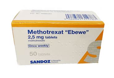 Methotrexate Ebewe 2,5 Mg 50 Tablet